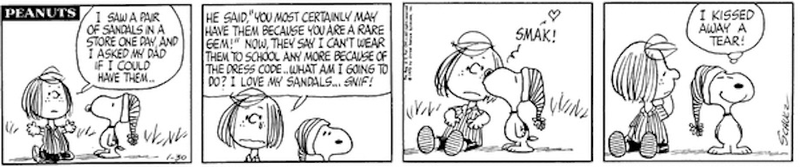 Illustration for article titled How Peanuts Used Peppermint Patty To Talk About Politics